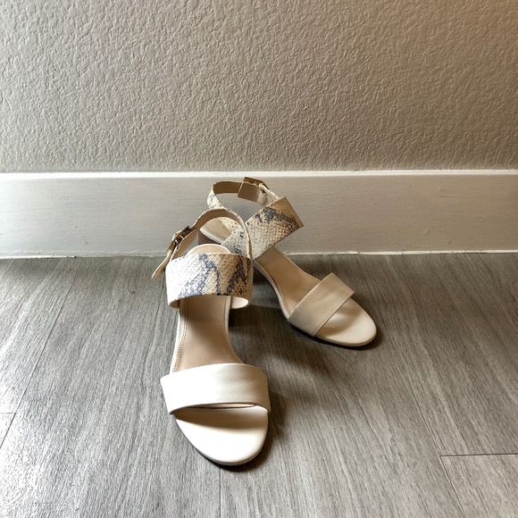 Cole Haan Avani City White Slingbacks (Worn ONCE!) - Picture 2 of 6